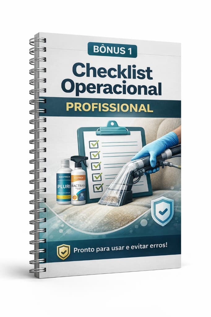Capa do Bônus 1: Checklist Operacional Profissional - Pronto para usar e evitar erros
